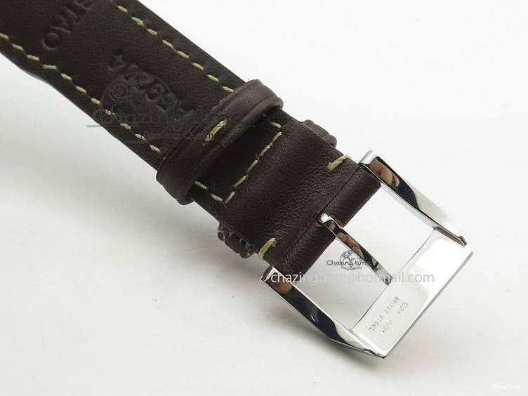 MIROTIME 0726 Mark XVII Le Petit Prince MK Maker 1:1 Best Edition SS Blue Dial On Brown Leather Strap A ComfortFit 7377